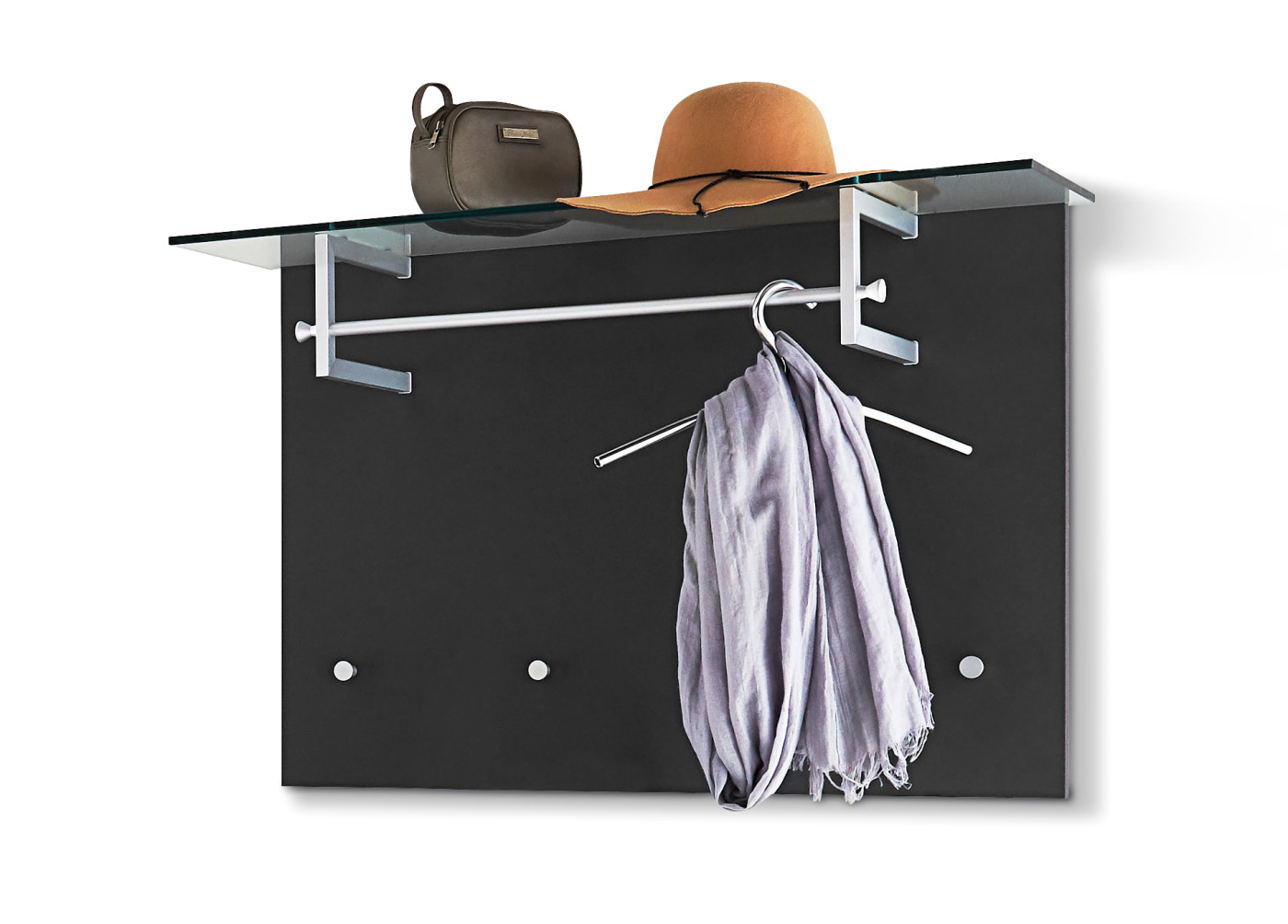 Garderobe MIRAR in anthrazit matt