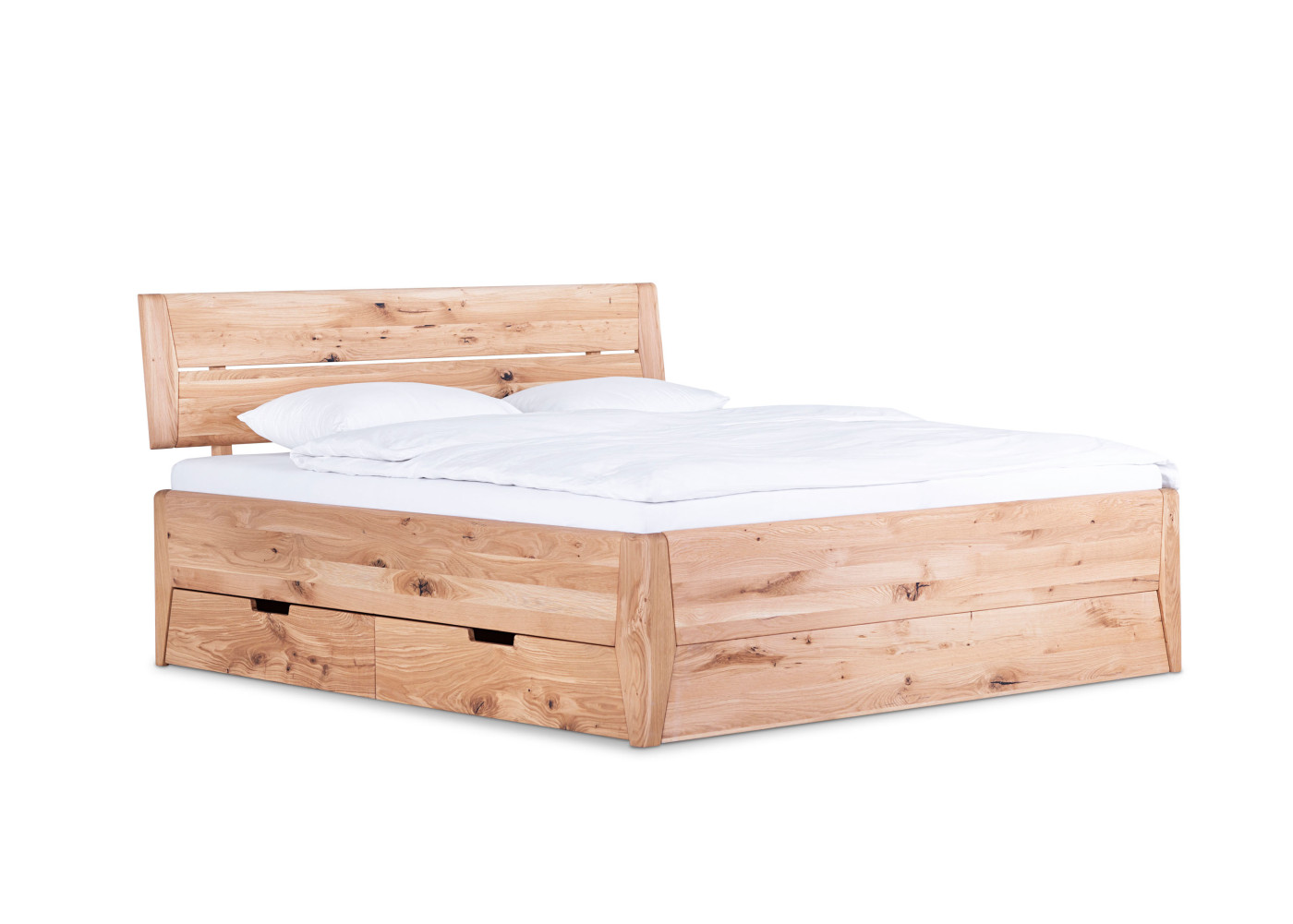 Bett OVATA in Wildeiche