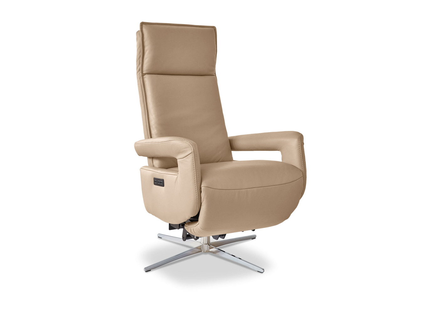 TV Sessel ASETI in taupe