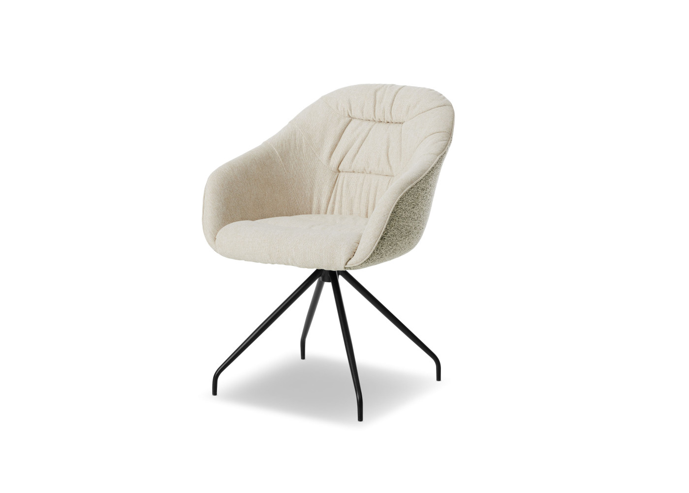 Armlehnstuhl MATORA in turtle melange + nature