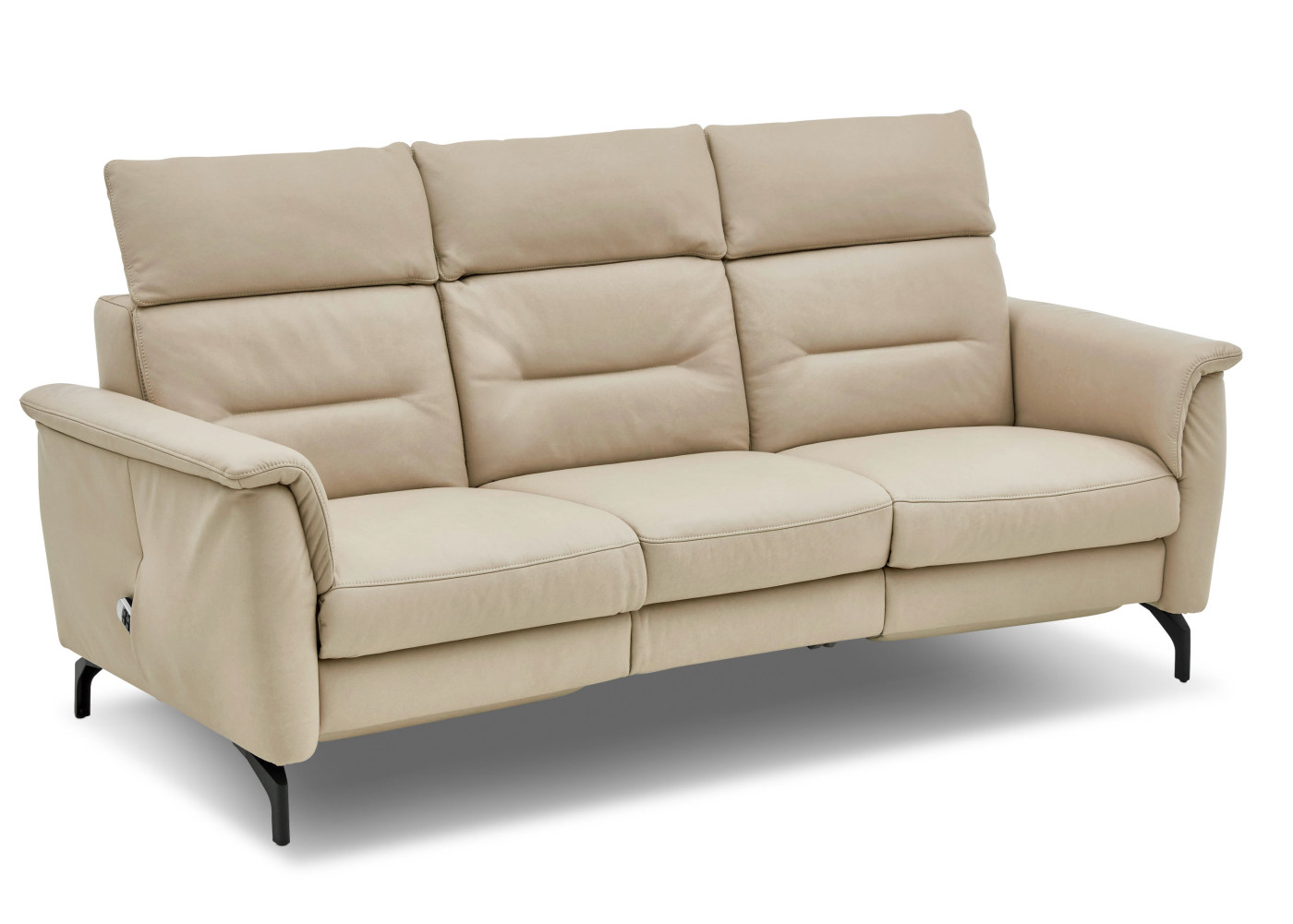 Rundsofa  VELORIA in ecru