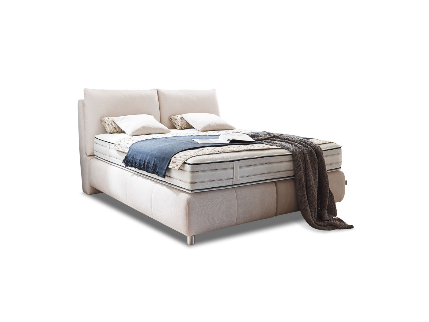 Boxspringbett SUPREME COMFORT in beige