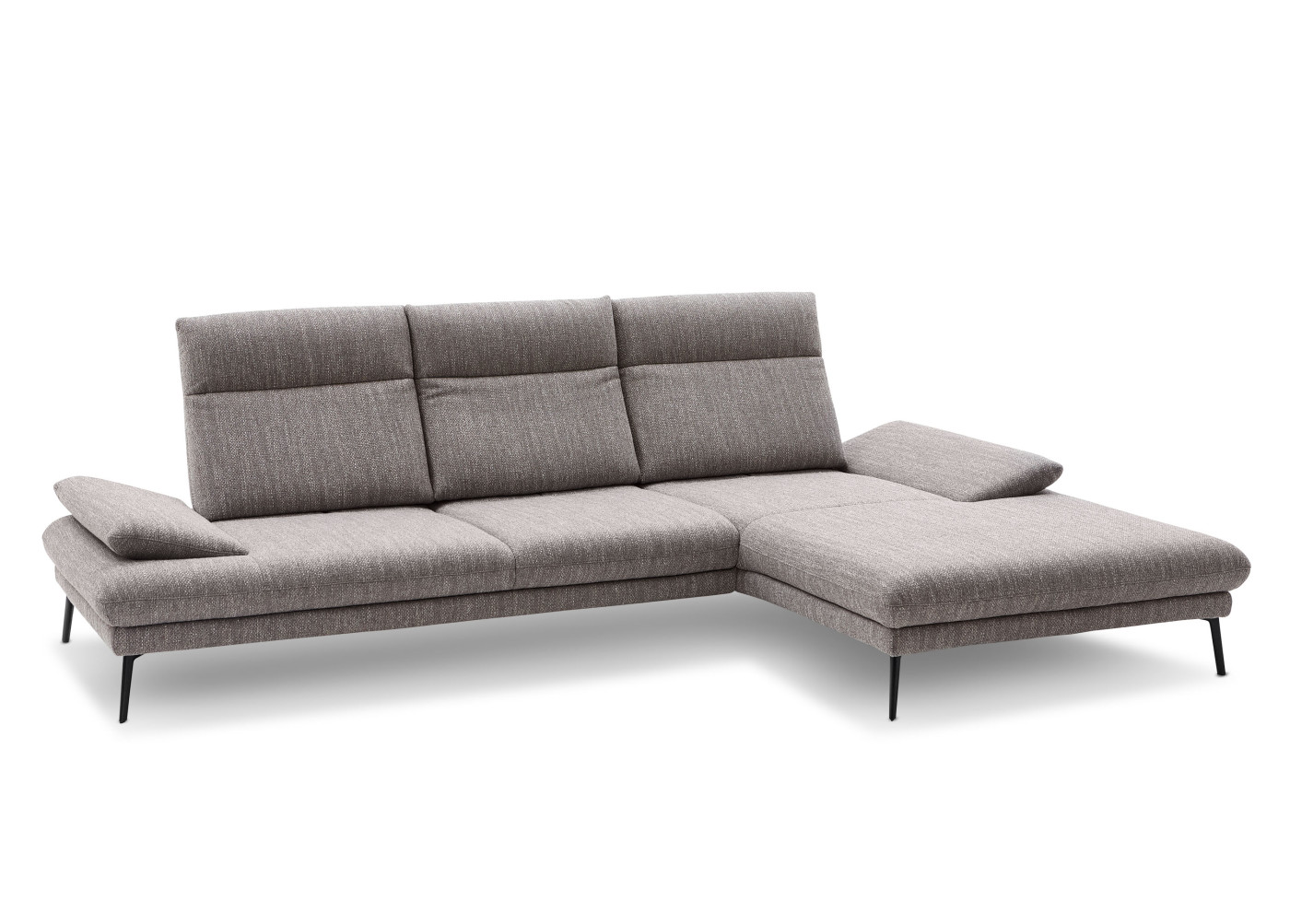 Longchairgarnitur BELLIDAN in lightgrey