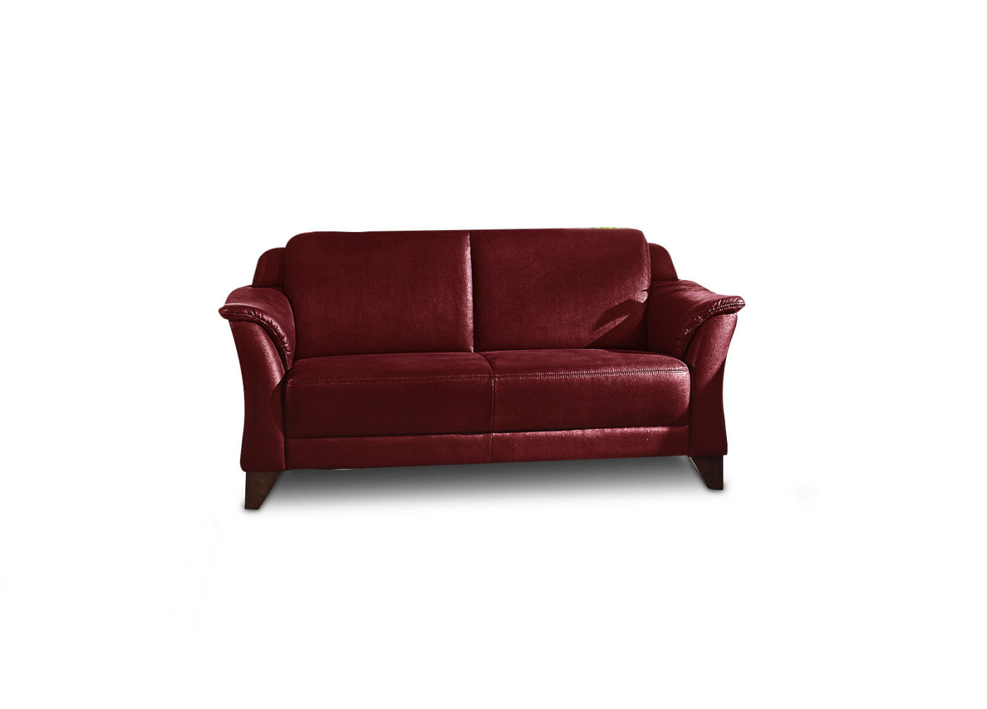 Sofa 2,5-Sitzer QUADRA in rot