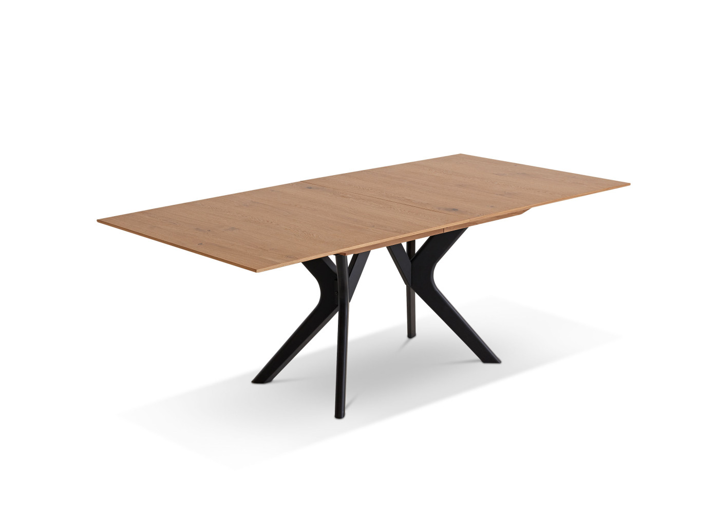 Funktionstisch TUGOR in Asteiche furniert bianco