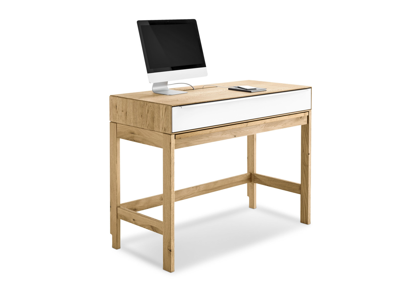 Kommode  TALVERA in Asteiche massiv, weiß,