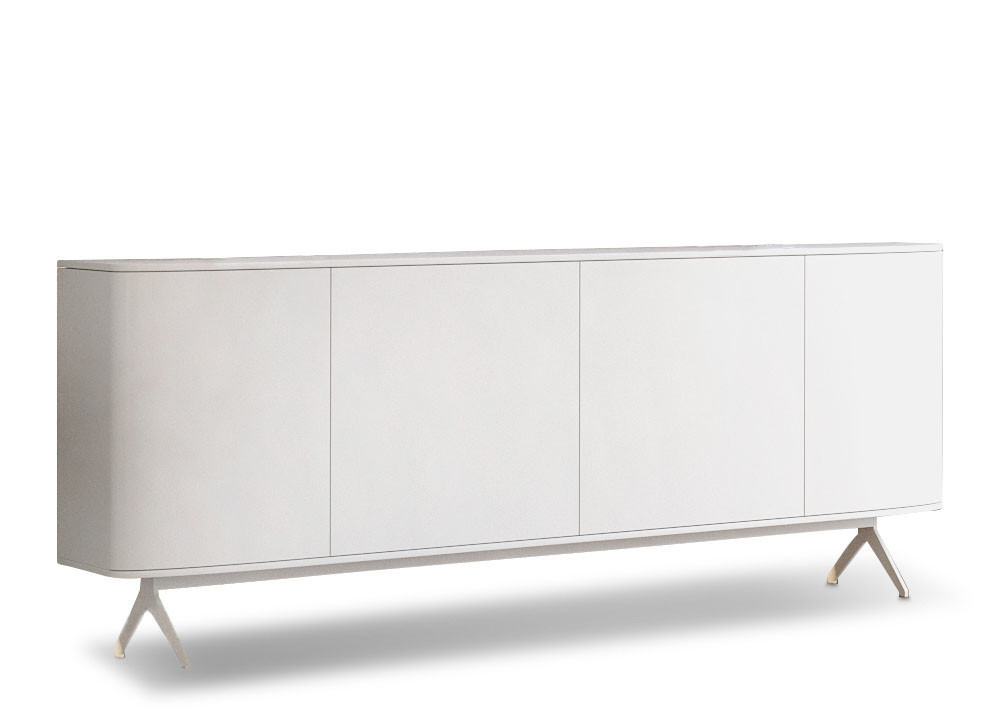 Sideboard Kigara in Weiß