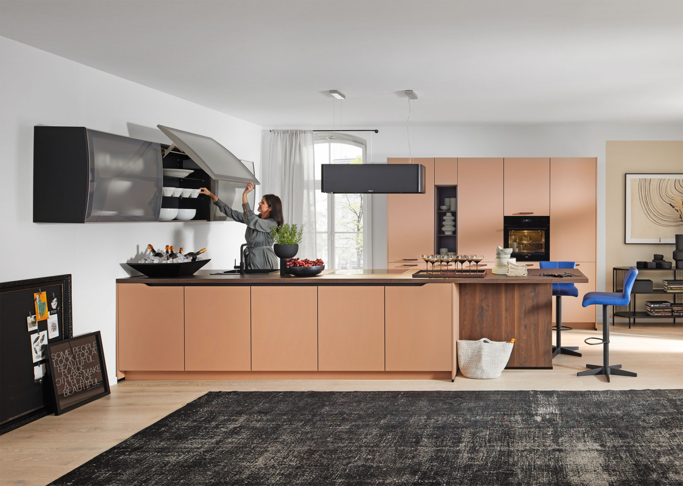 Küche SUNTA in orange