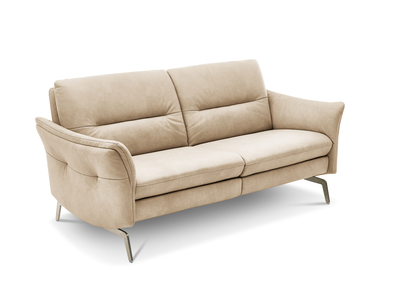 Sofa 2,5-sitzig TEOMA in elfenbein