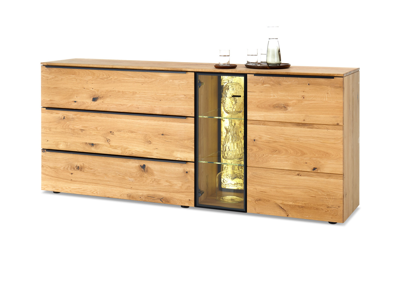 Sideboard NANDUR in Asteiche