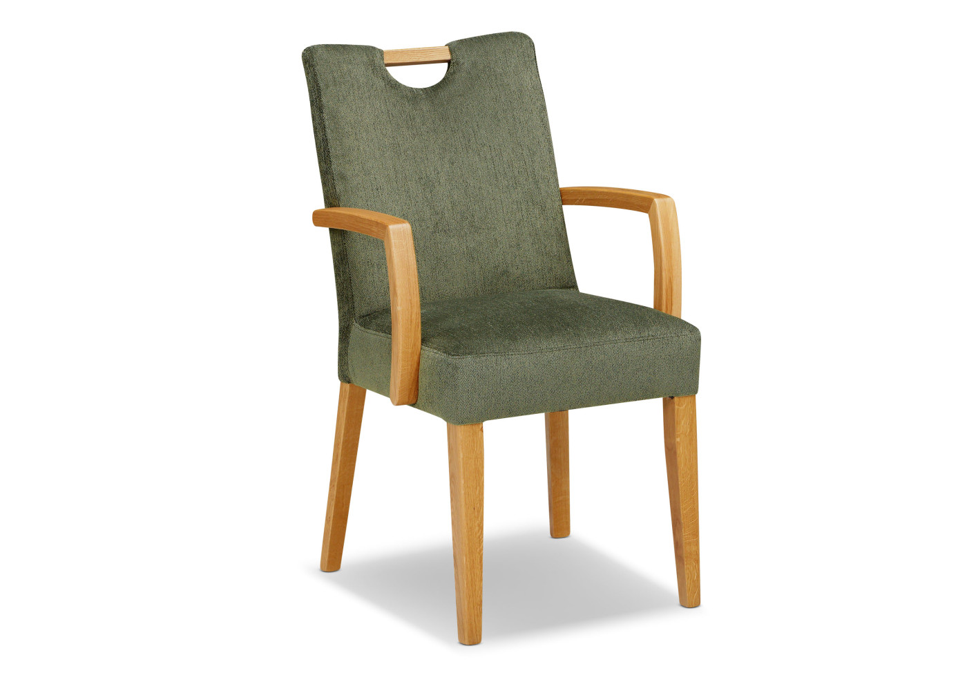 Armlehnstuhl Belvano in grau,grün