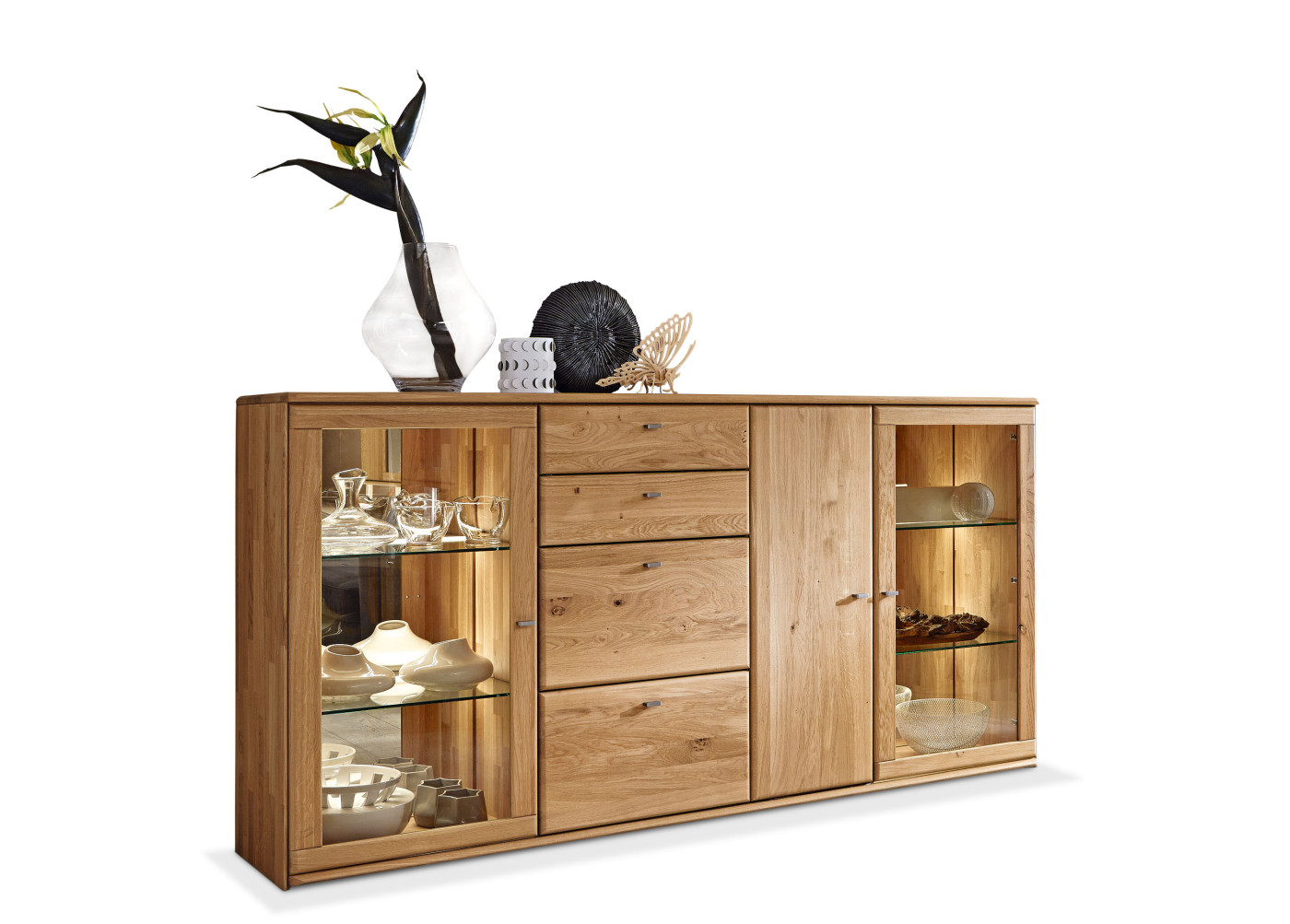 Highboard ABANDO in Wildeiche