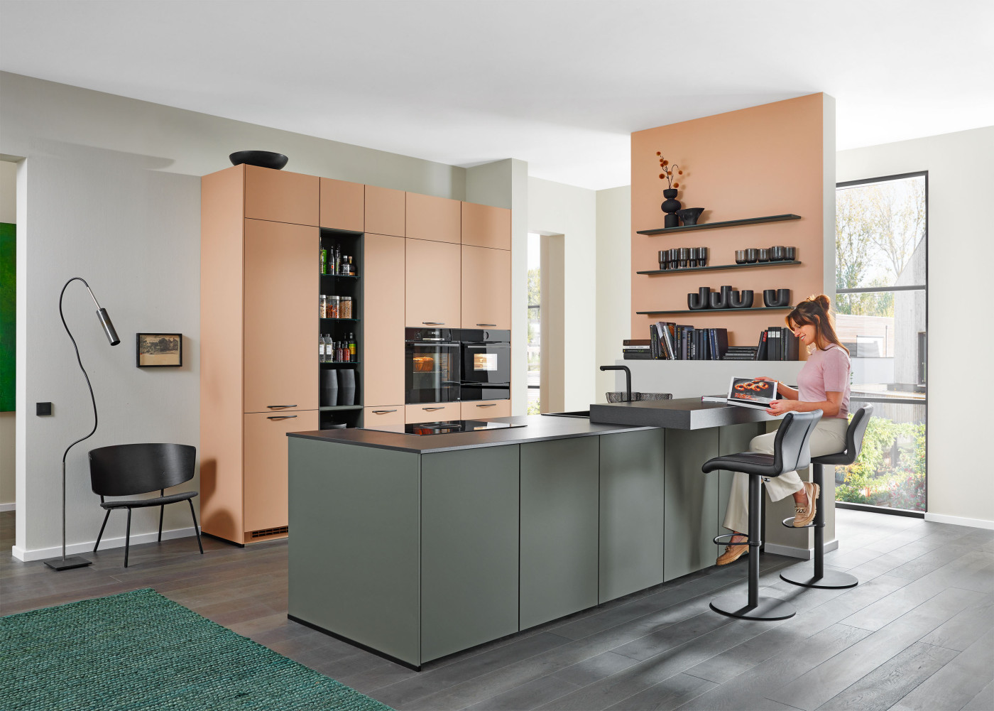 Küche SUNTA in orange