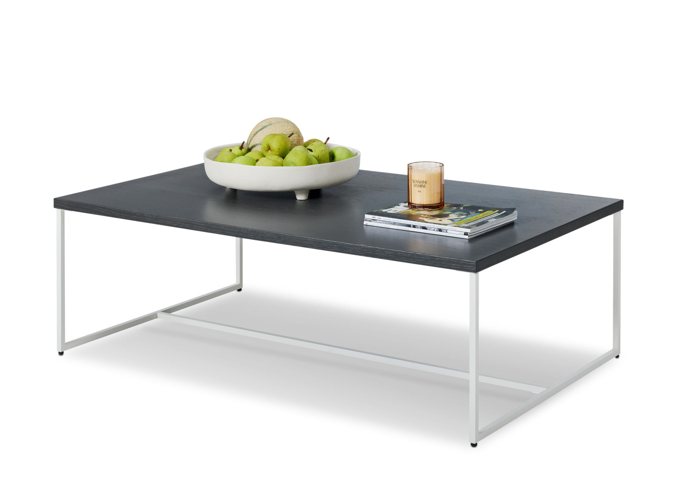 Couchtisch ARTIST in Eiche graphit