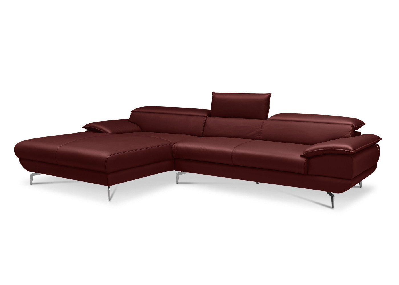 Longchairgarnitur HOYA in ruby red