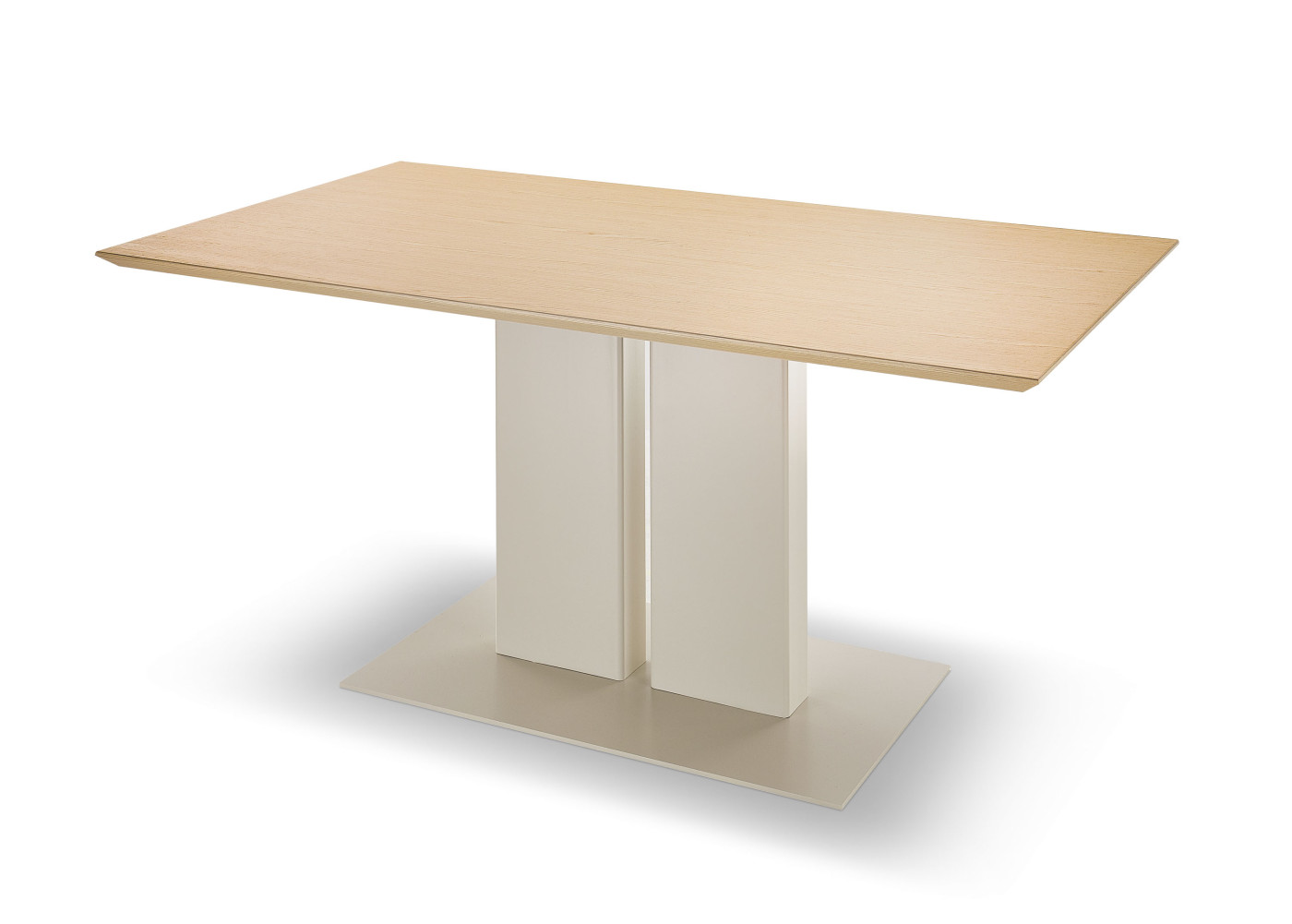 Säulentisch Diamo in beige