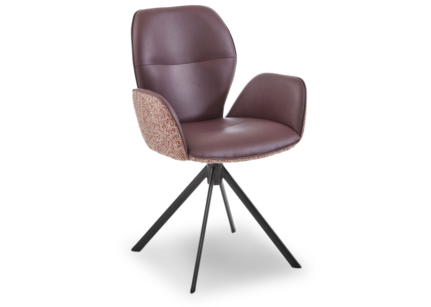 Armlehnenstuhl  Kalmia in aubergine