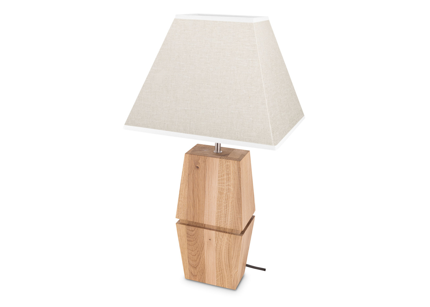 Tischleuchte LARENA in braun