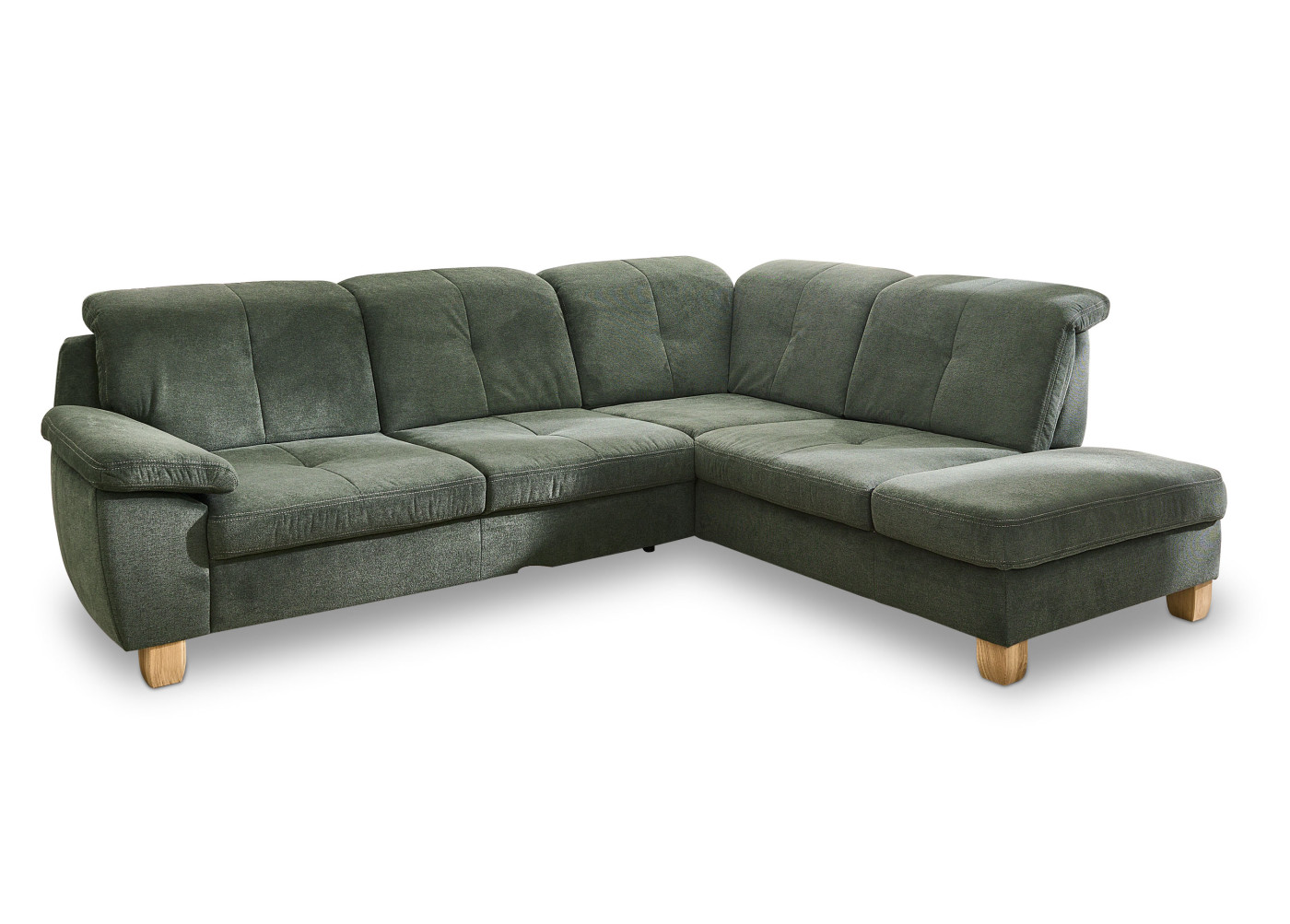 Eckgarnitur Gianna Plus in moos