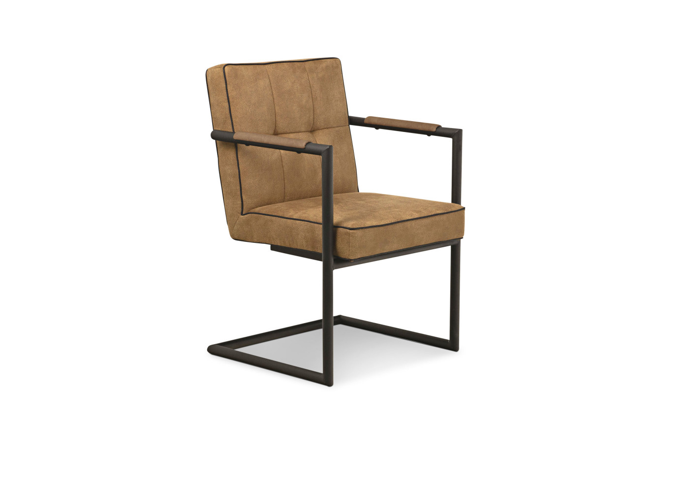 Armlehnenschwingstuhl CARPA in bernsteinfarben