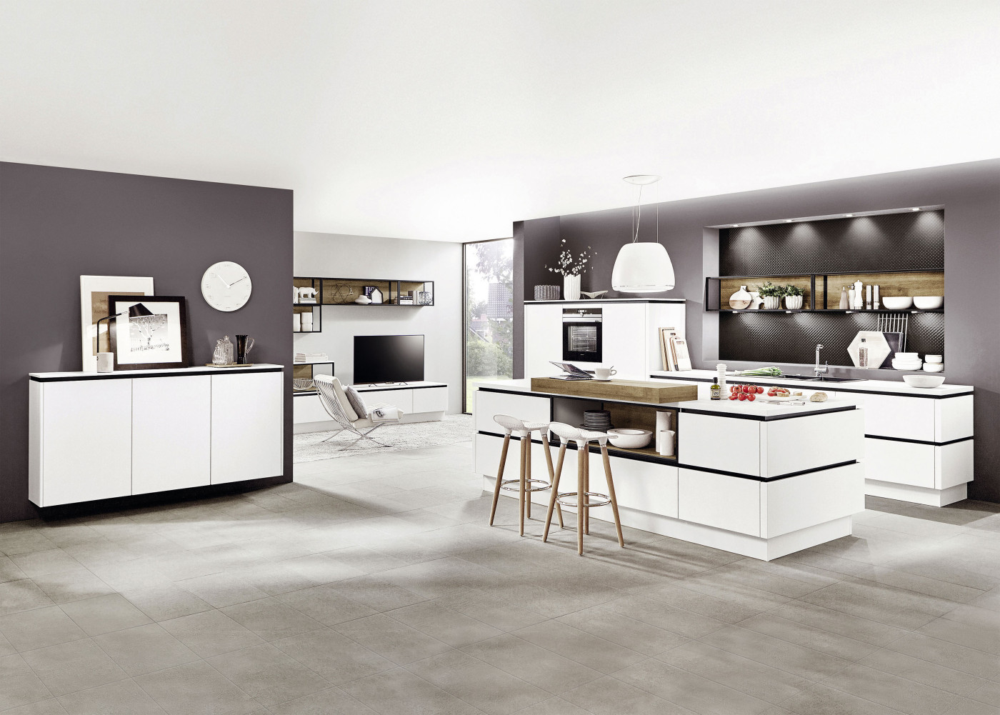 Kücheninsel SIMALO168-A in Alpinweiß