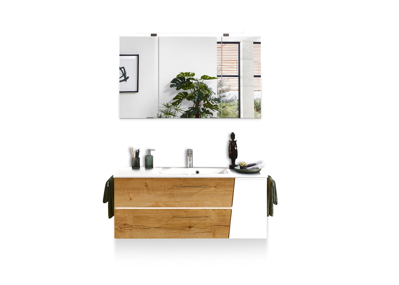 Badkombination MAROS in Eiche halifax