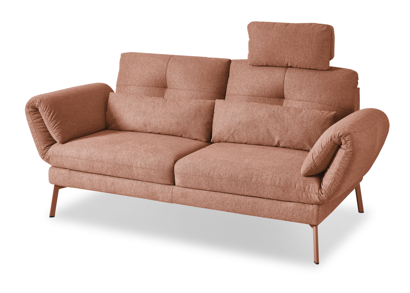 Einzelsofa Assea Flex in peach