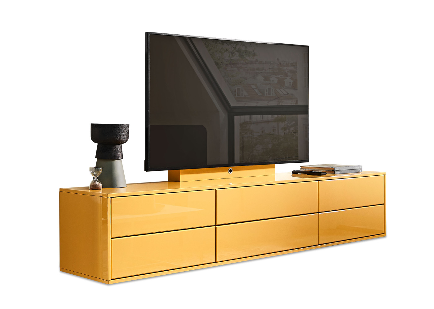 Lowboard  DIAMO in Lack marill hochglanz