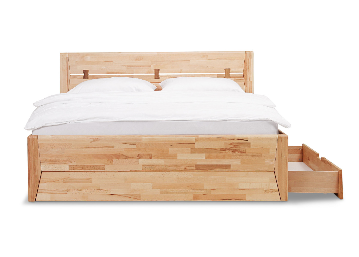 Bett  OVATA in kernbuche