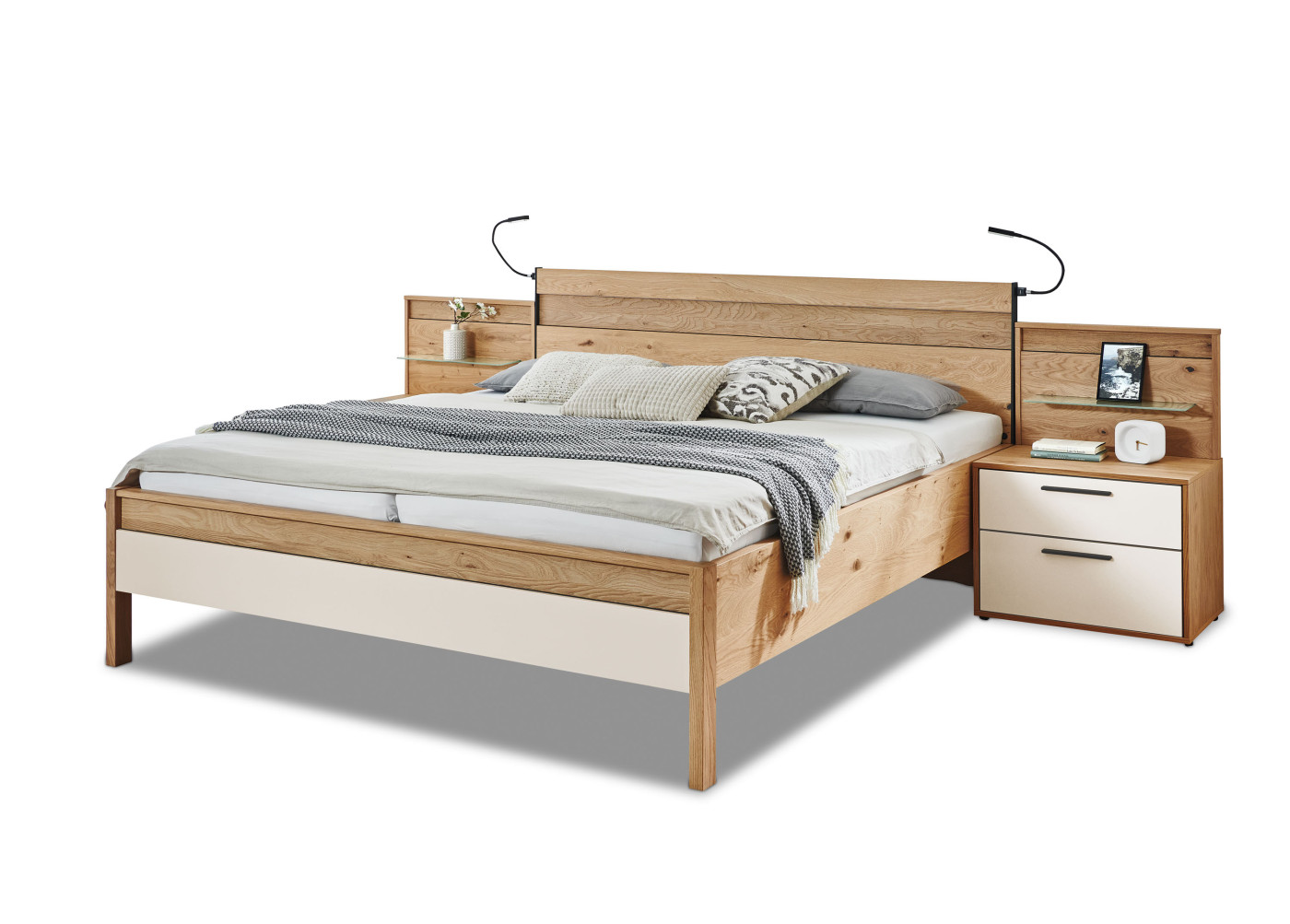 Bettanlage Aride in Lack Sand