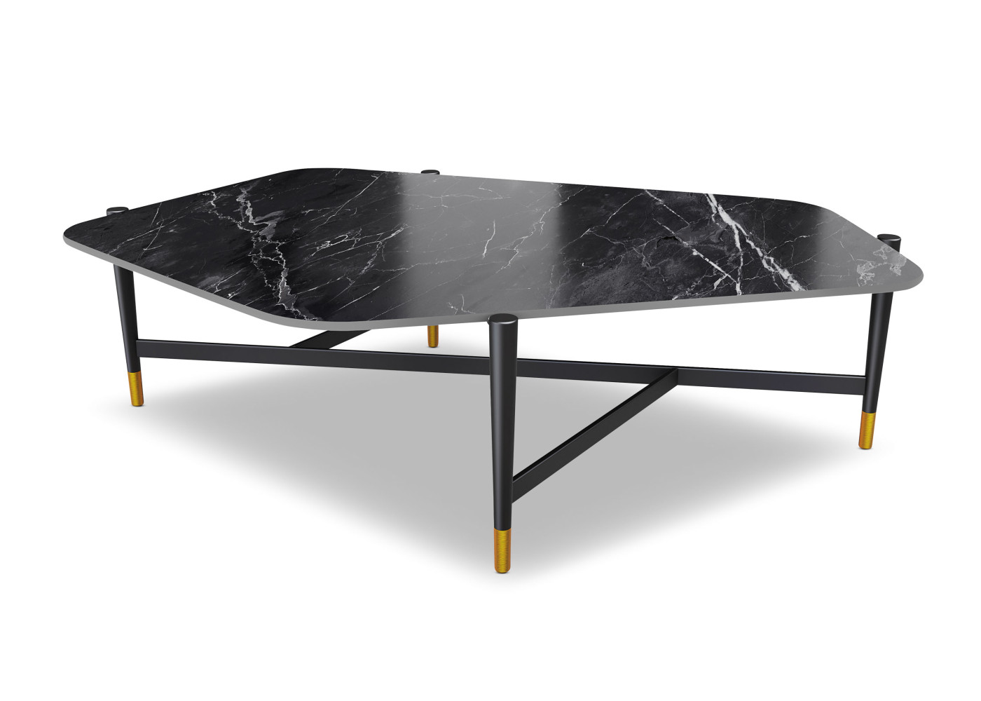 Couchtisch VARIUM in schwarz