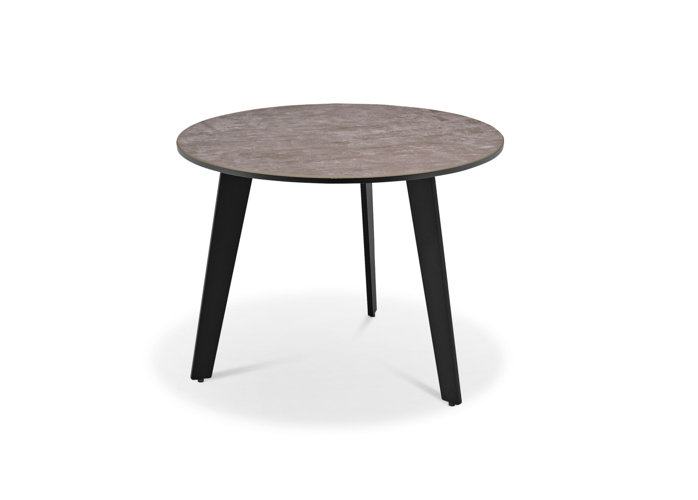 Beistelltisch VARIUM in schwarz/zementgrau