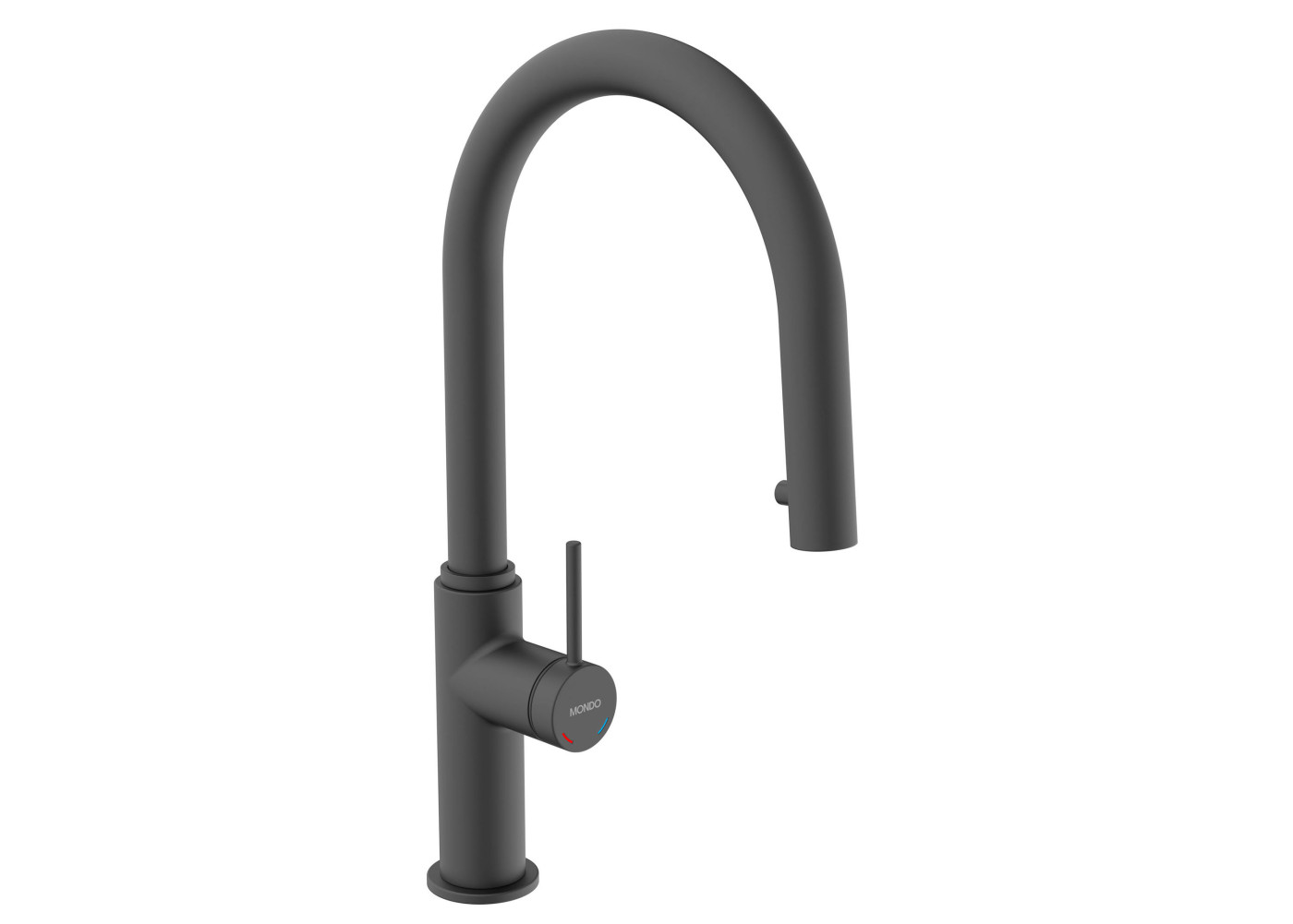 Spültischarmatur MAILA in Schwarz matt