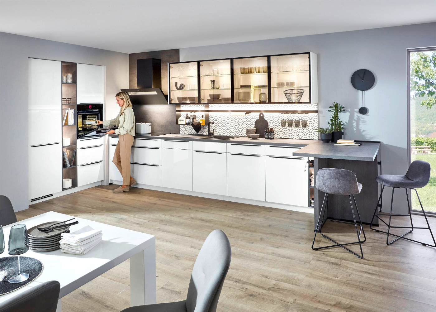 Küche Lumara 516 in Alpinweiß