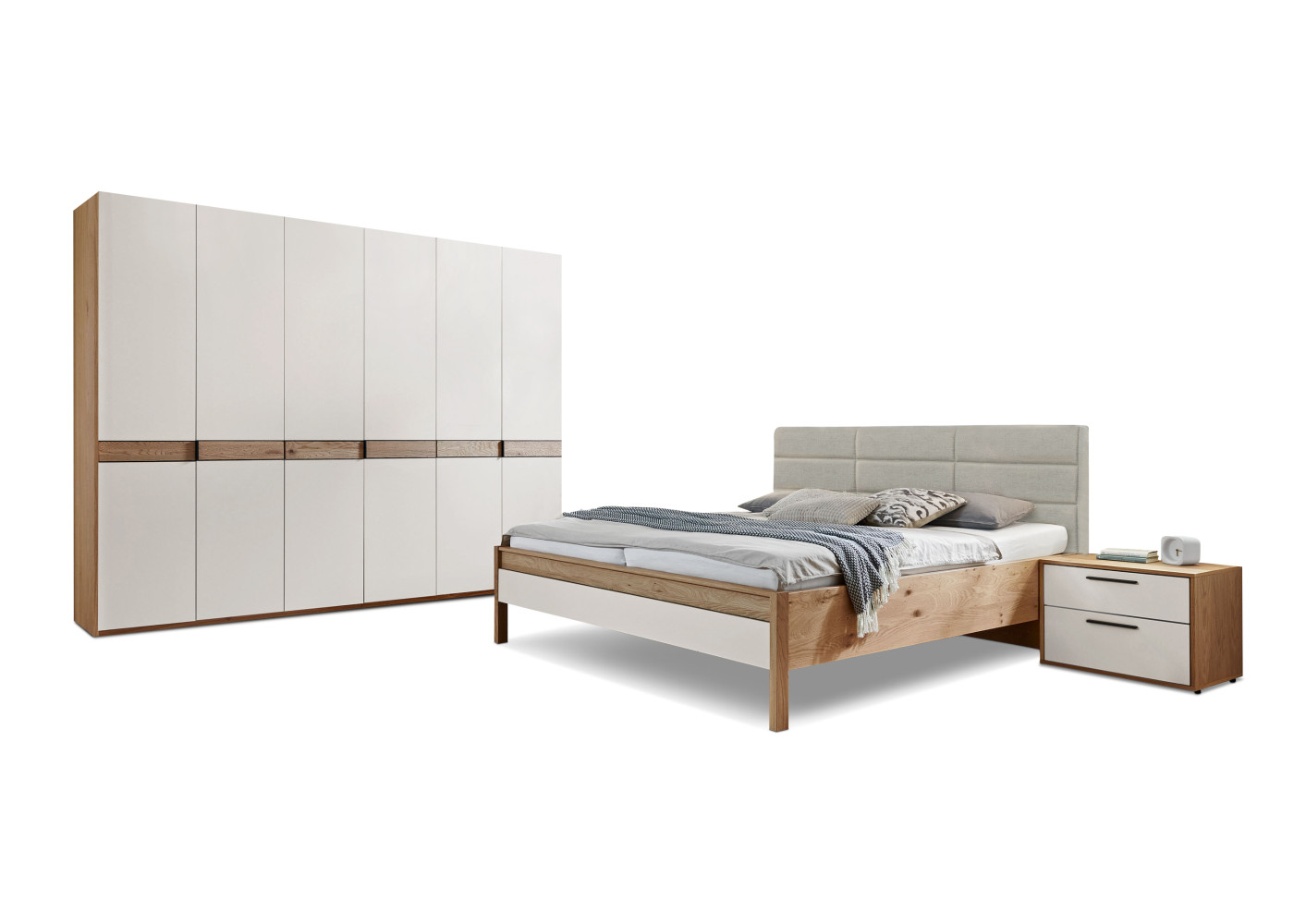 Schlafzimmer Aride in Lack Sand