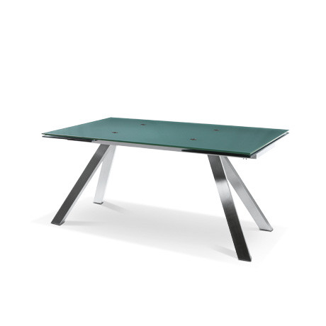 Esstisch SETA in grey, silber