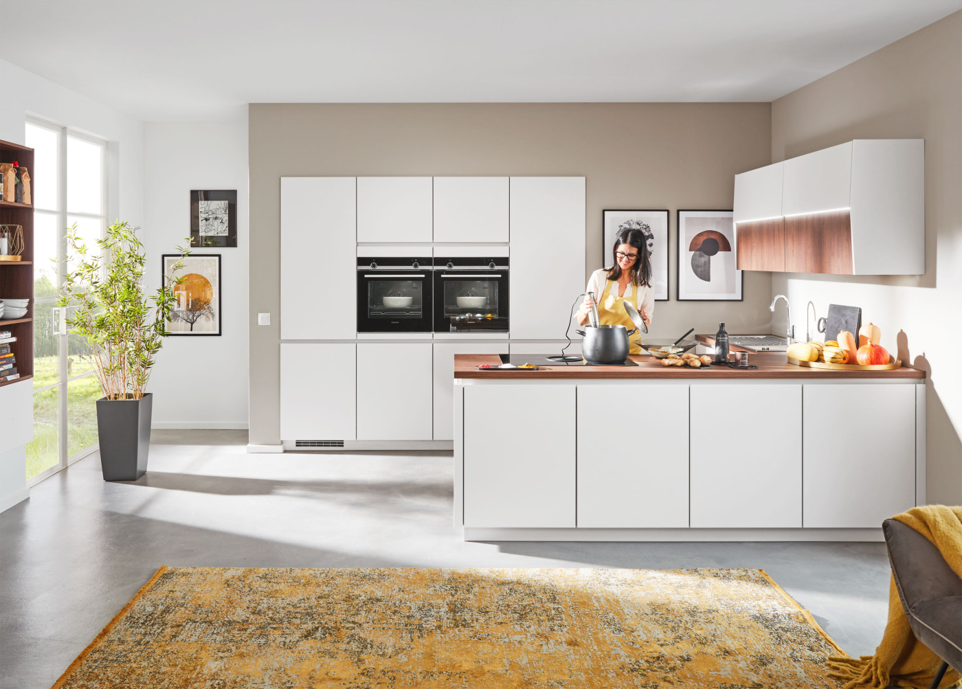 Kücheninsel SIMALO 171-B in Seidengrau