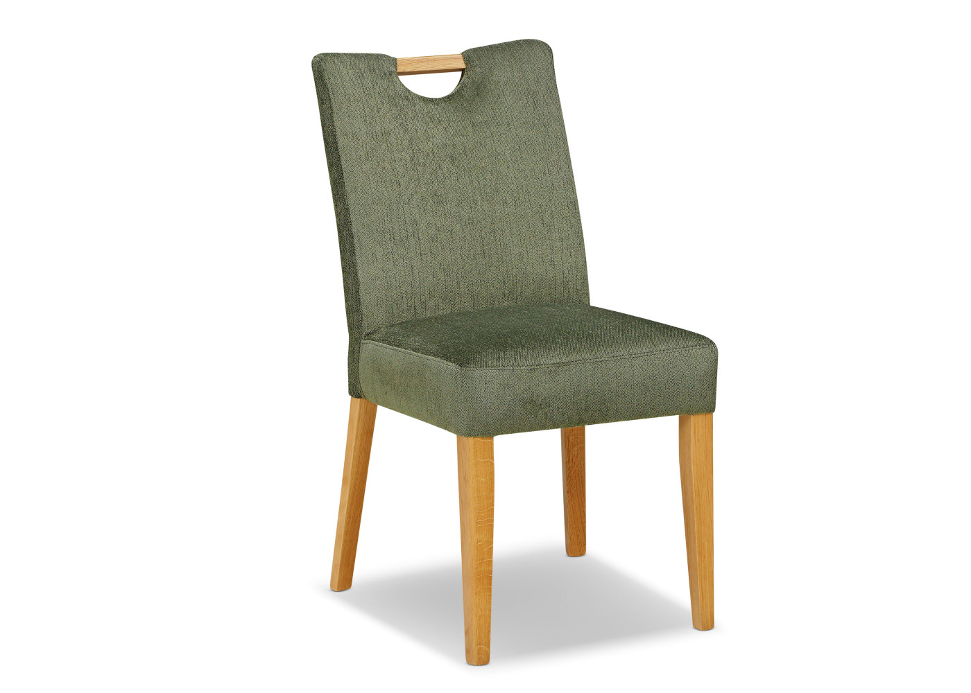 Stuhl Belvano in grau,grün