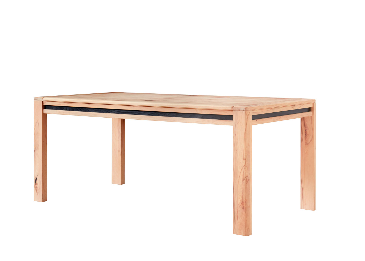 Auszugstisch  DANORA PLUS in Astbuche massiv, bianco geölt