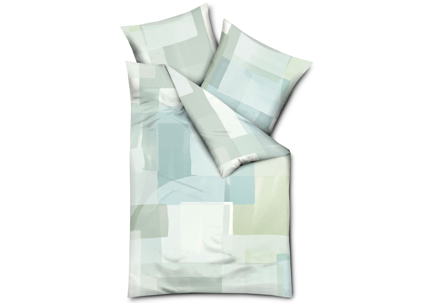 SATIN Bettwäsche Senati in jade