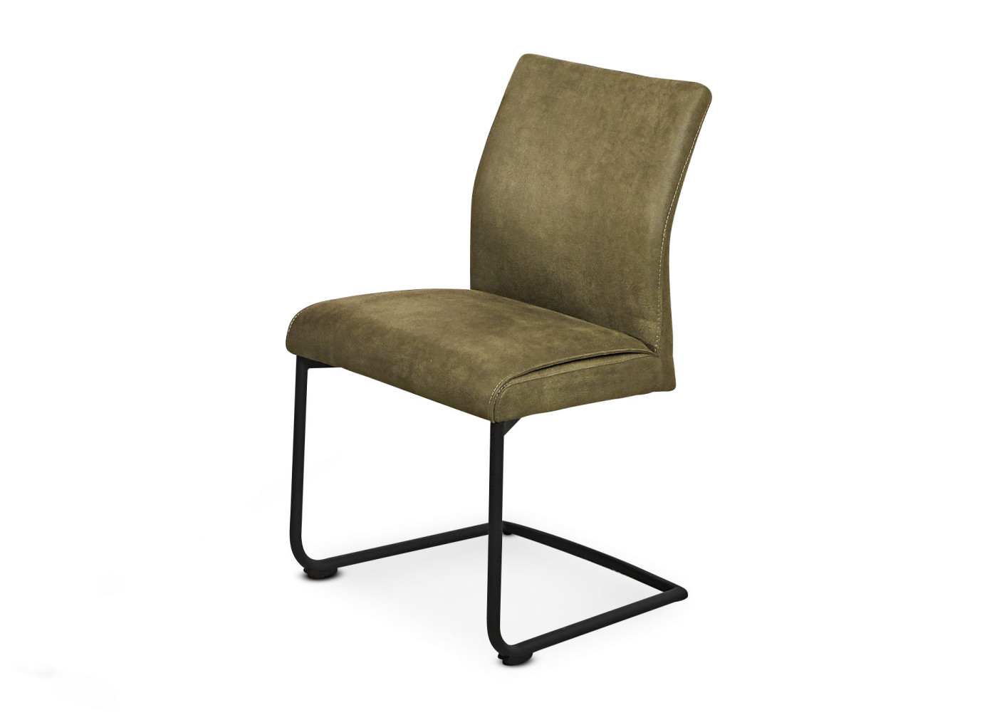 Schwingstuhl Amico in schwarz, grün