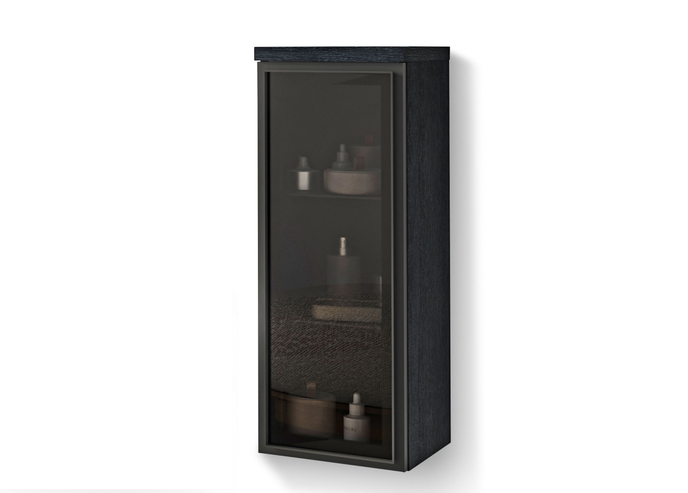 Highboard MOYO in betongrün