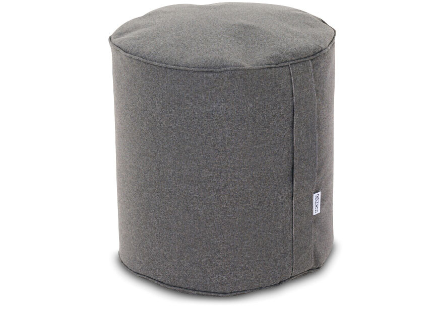 Pouf Setosa in Charcoal