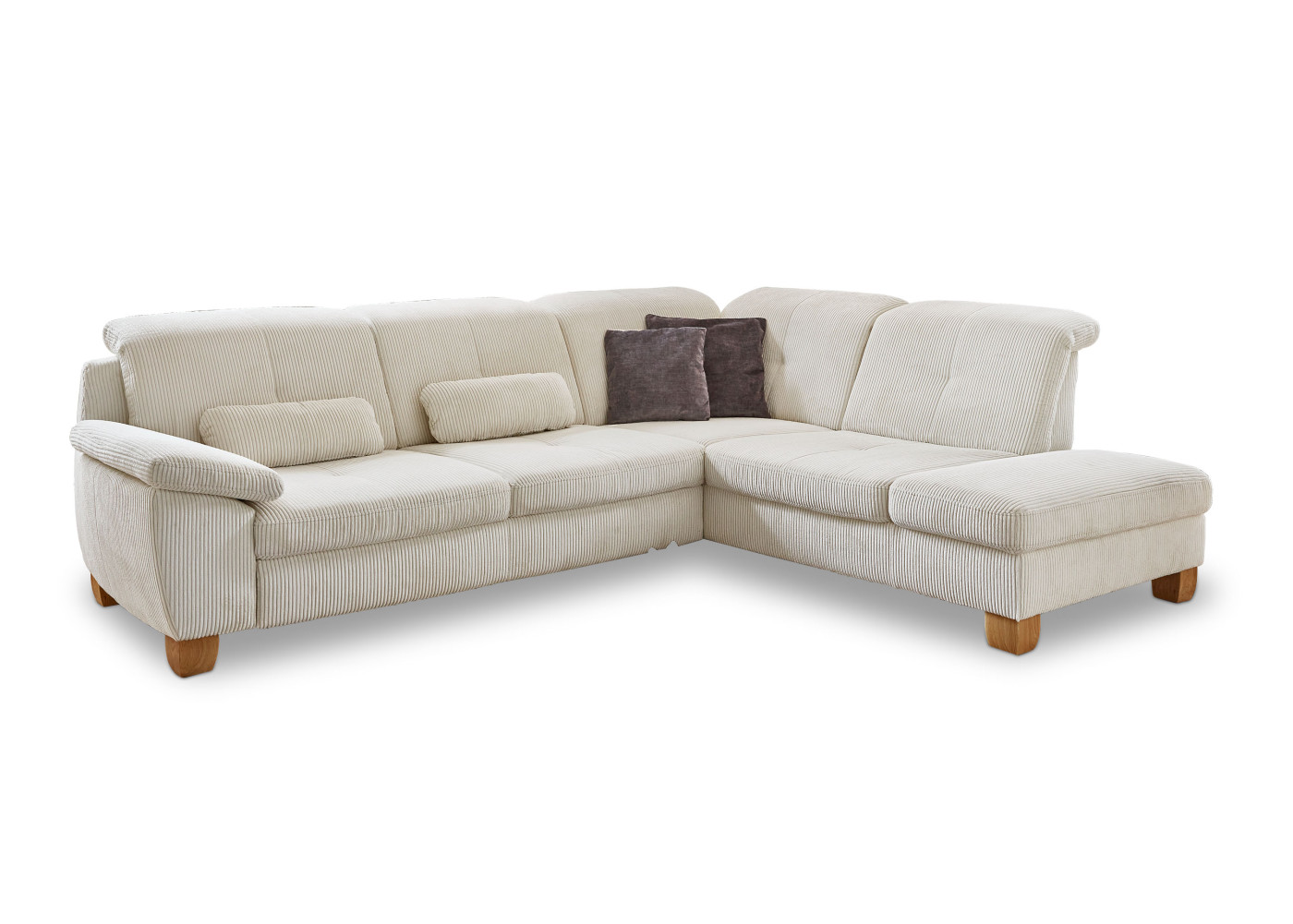 Eckgarnitur Gianna Plus in natur