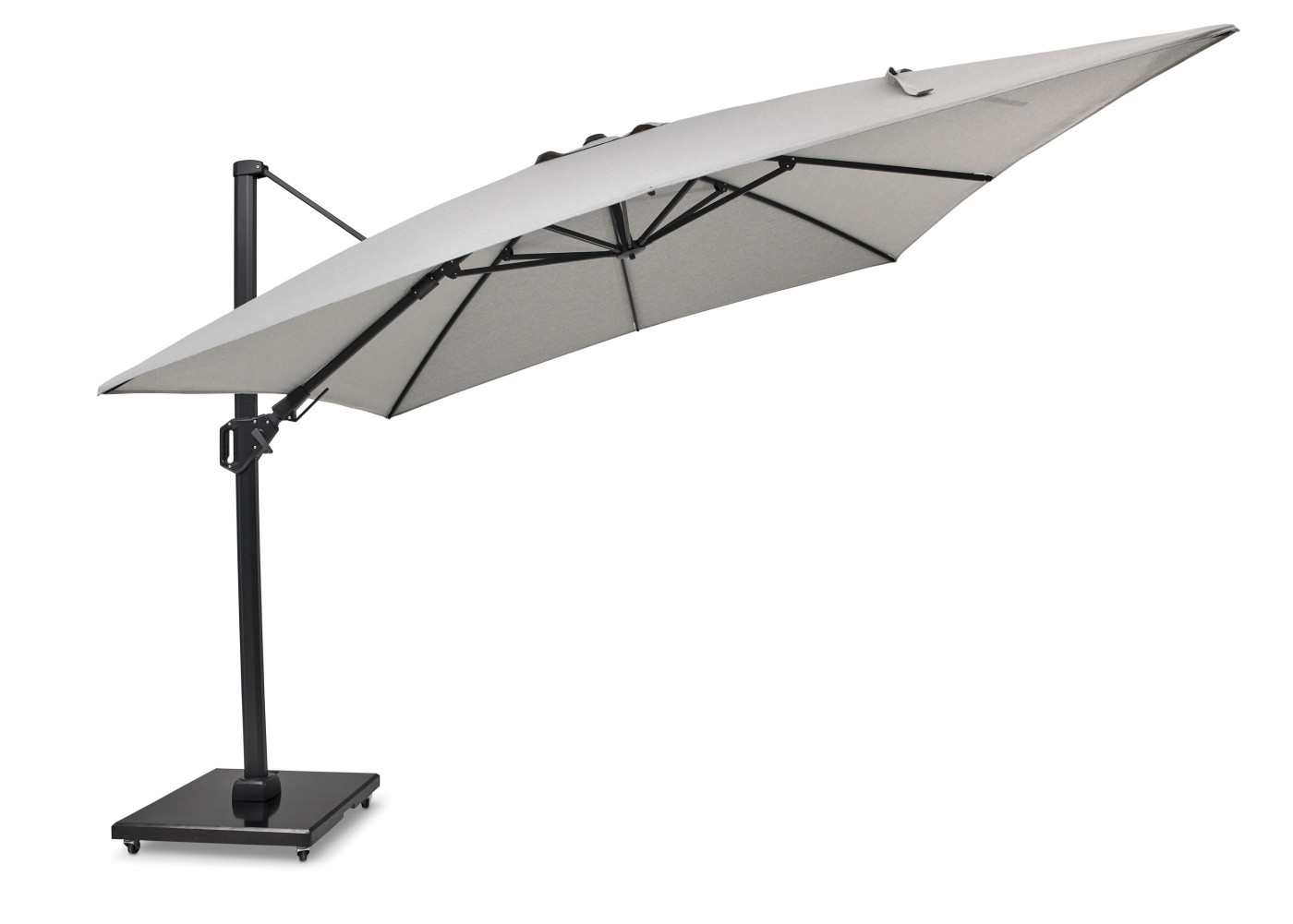 Pendelschirm LEVITA in grau, schwarz, weiß