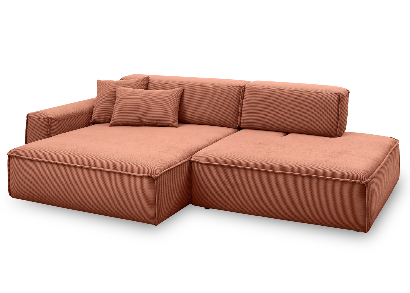 Longchairgarnitur FELISSO in rusty