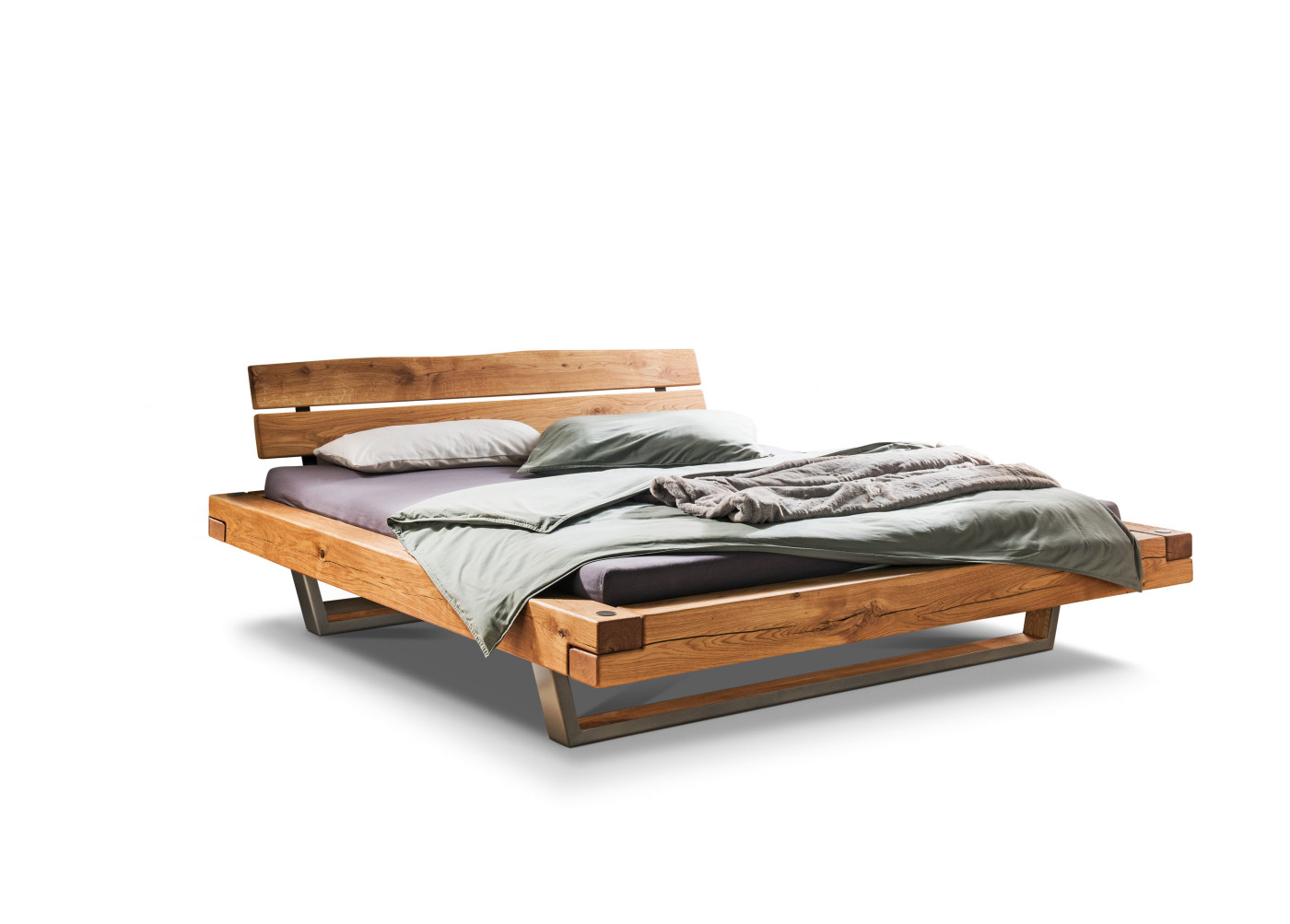 Balkenbett ESPERA in wildeiche natur