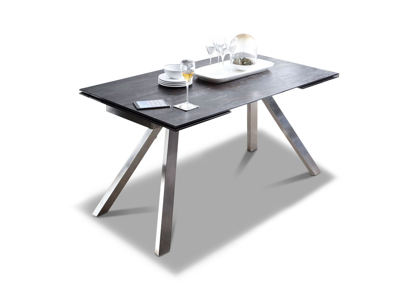 Esstisch TABLET in anthrazit