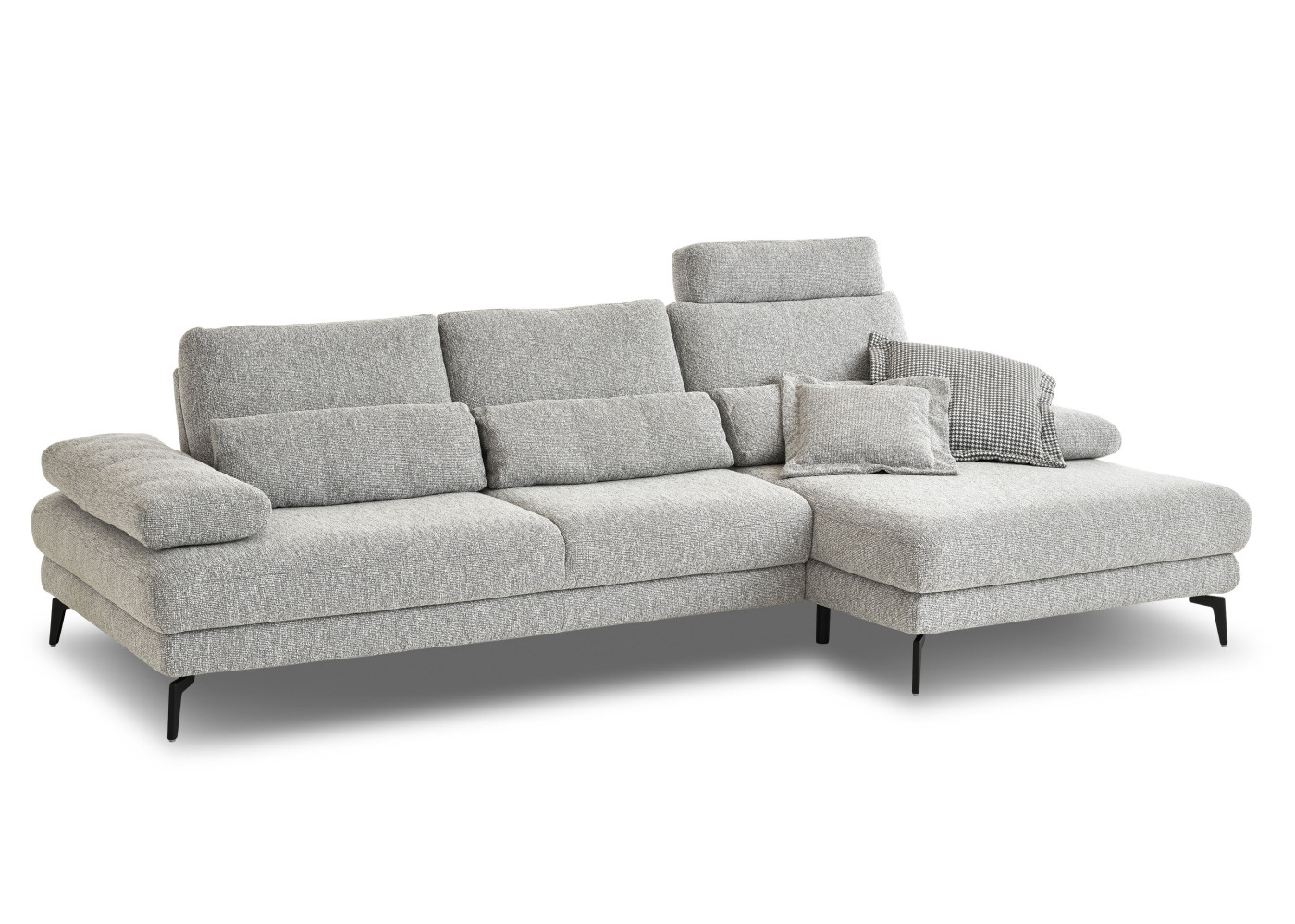 Longchairgarnitur KISO in silver