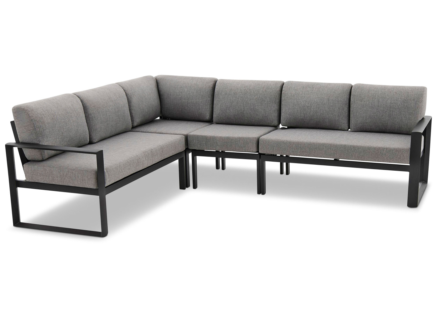 Ecklounge NILSON in charcoal, anthrazit, grau